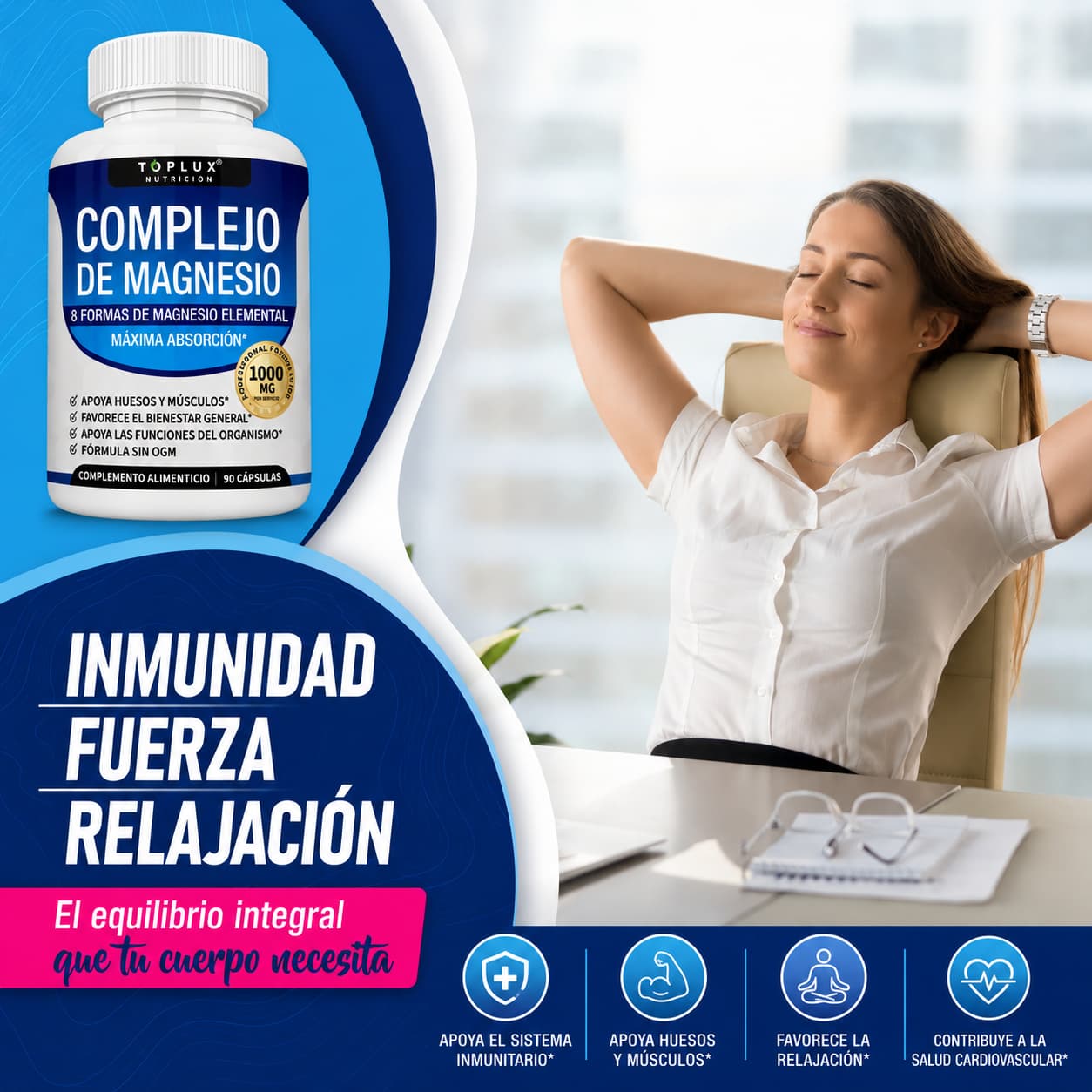 Magnesium Complex — 8 formas de magnesio