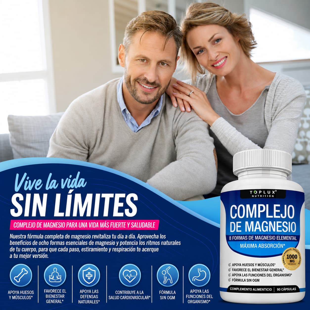 Magnesium Complex — 8 formas de magnesio