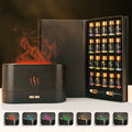 Flame Diffuser & Essential Oils Collection (20 pcs)