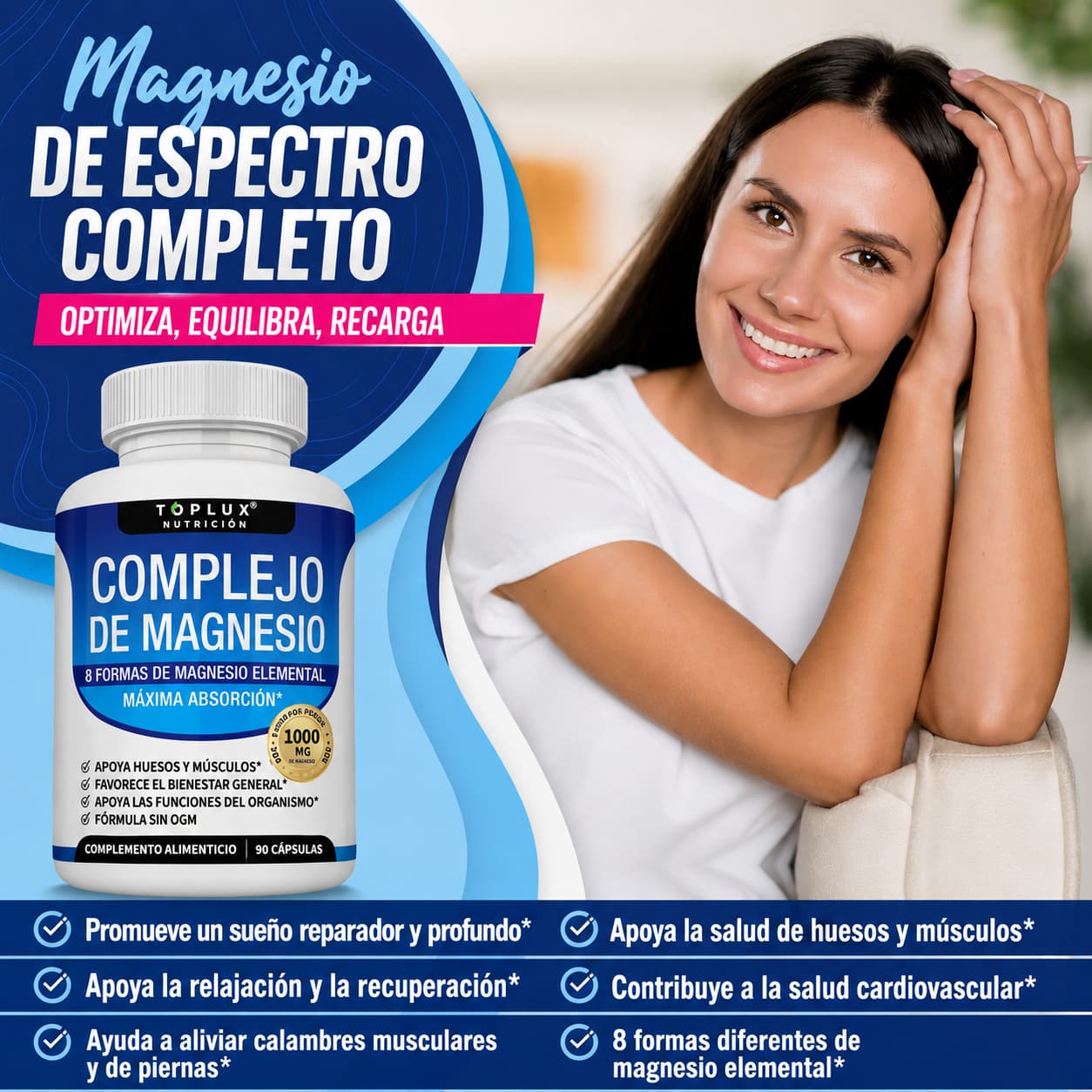 Magnesium Complex — 8 formas de magnesio