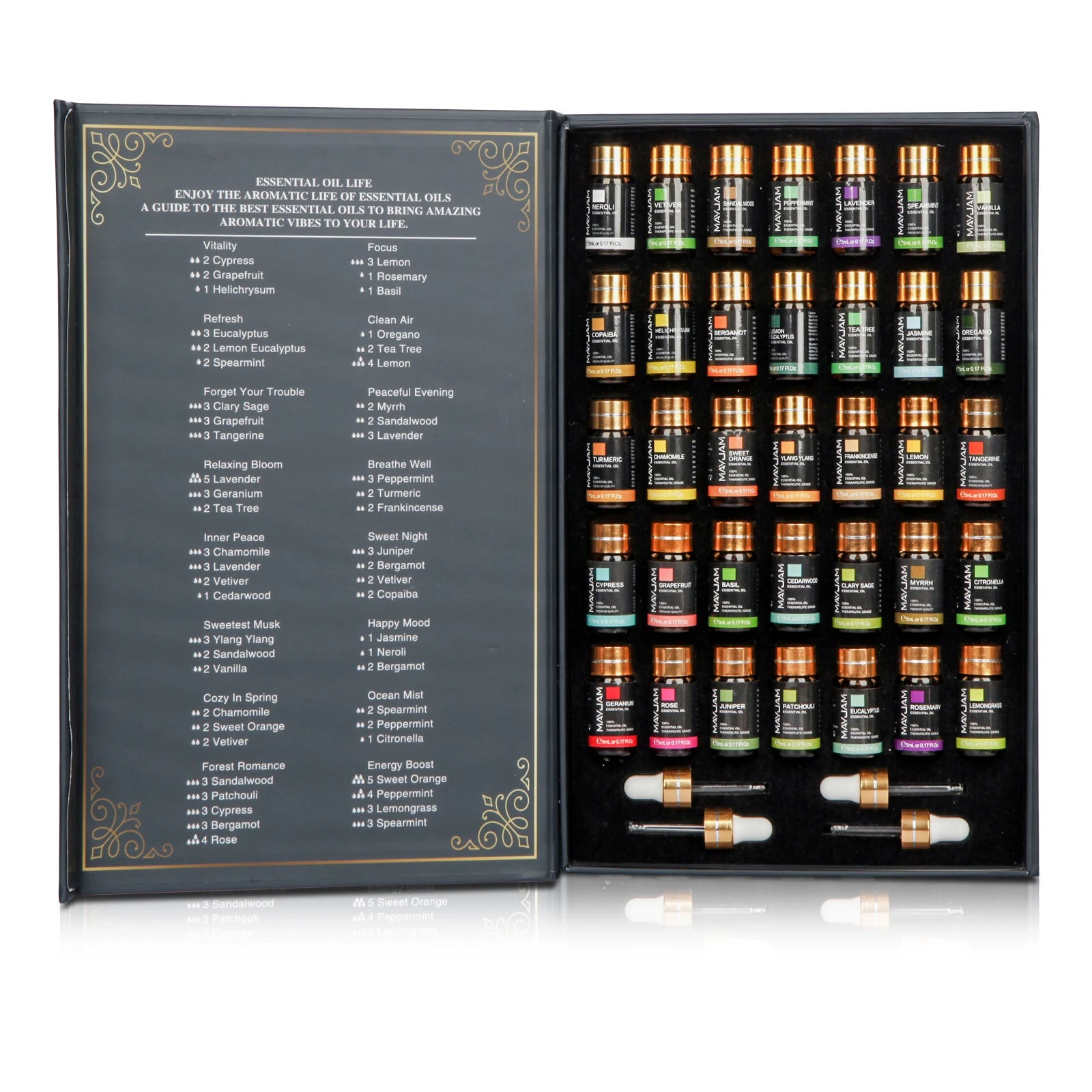 Aroma Collection – 35 Essential Oils Set