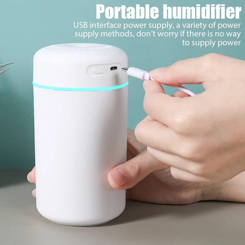 AromaGlow 420 ml Portable Humidifier