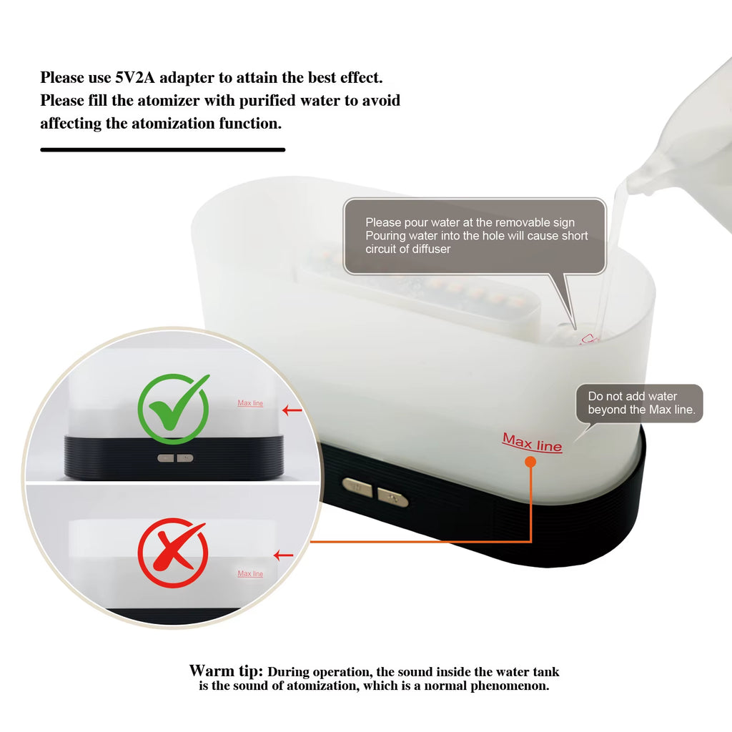 Flame Diffuser & Essential Oils Collection (20 pcs)